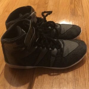 Nfinity Black High Top Cheer Shoe 